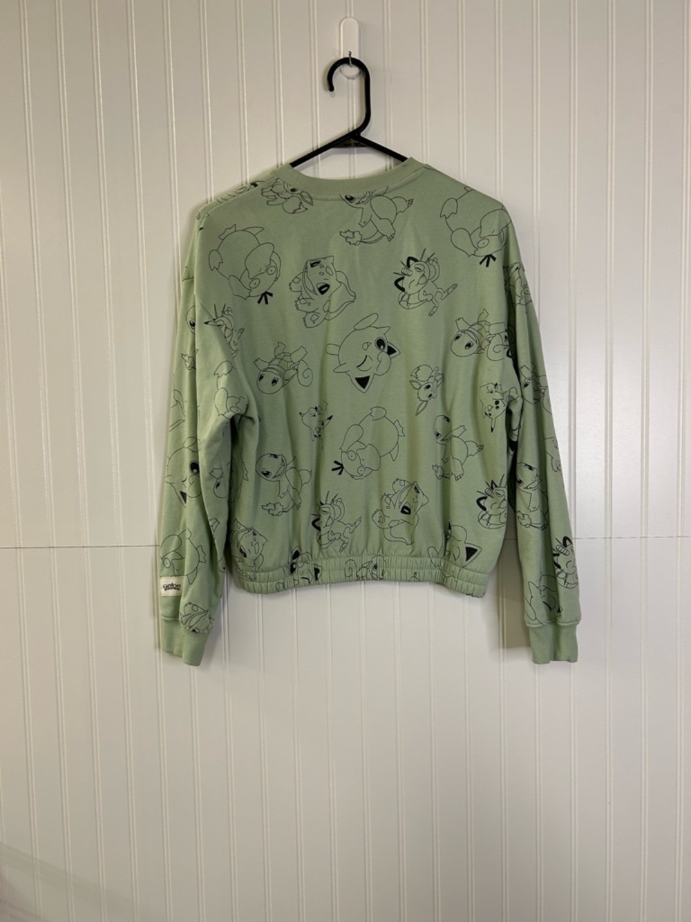 Pokemon H&M Mint Green Crewneck Sweatshirt - Picture 4 of 7